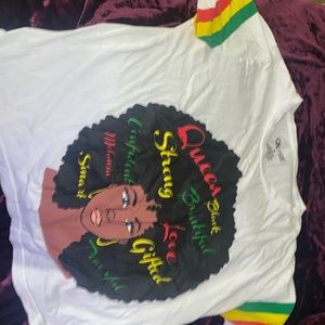 Black girl magic crop tee shirt